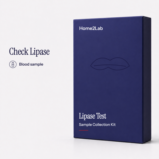 Lipase Test Home2Lab sample collection kit